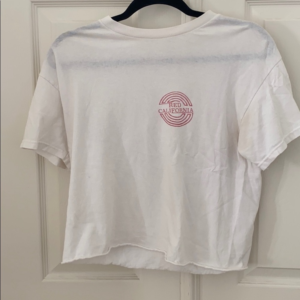 Red California Tee